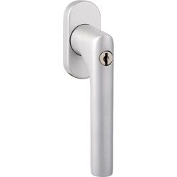 greenteQ Fenstergriff FG61.S.AL abschließbar - inkl. Schrauben Produktbild