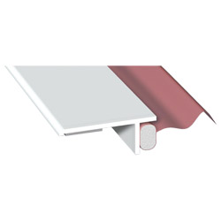 Dichtprofil 40x15mm SK Lg. 6,00m Weiß, VE: 60m Produktbild