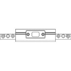 greenteQ Deckelbrücke verstellbar AM=7,8mm EV1 Produktbild