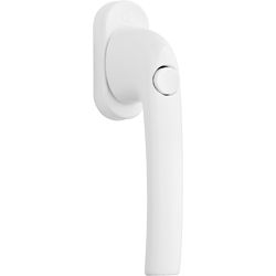 greenteQ Fenstergriff FG10.45°.DK.AL mit Druckknopf - inkl. Schrauben Produktbild