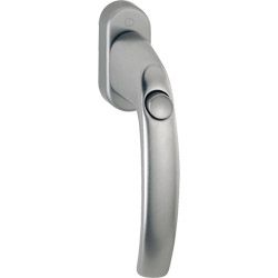 HOPPE Fenstergriff STUTTGART 0600SV/U26 Druckknopf - inkl. Schrauben Produktbild