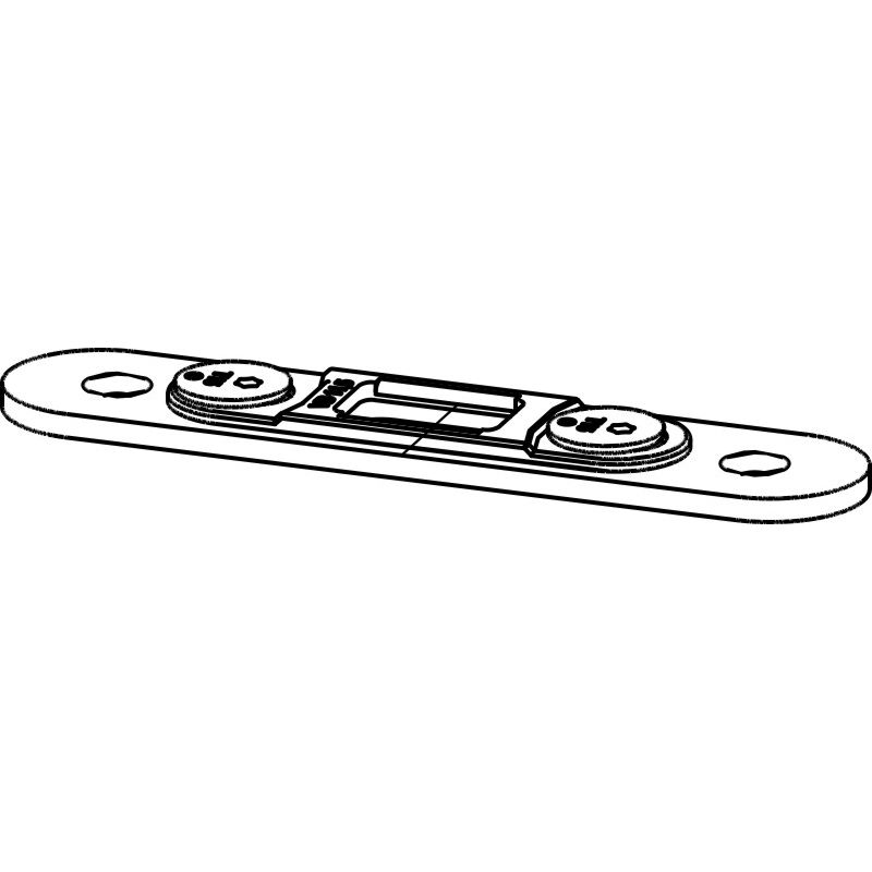 WINKHAUS T-SB TKR F2402 R12 BV OT Schließblech oben für Türkantriegel Produktbild
