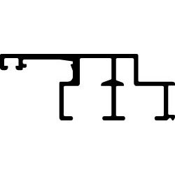 Flügelprofil VF 66.6-SK blank Produktbild