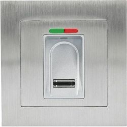 Stand-Alone Zutrittskontrolle BioKey®Gate New Line Basic Unterputz Produktbild