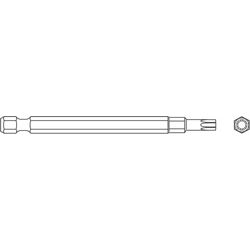 Befestiger T25-89-HEX-1/4 Schraubklinge Produktbild