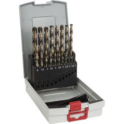 BOSCH ProBox Metallbohrer-Set HSS-Co, DIN 338 19-teilig Produktbild