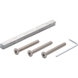 HOPPE Befestigungsset M6 für Schutzgarnituren mit Schnellstift-Verbindung und Schild 2410/3410 Produktbild
