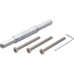 HOPPE Befestigungsset M6 für Schutzbeschläge Griff/Griff und Schild 2410/3410 Produktbild