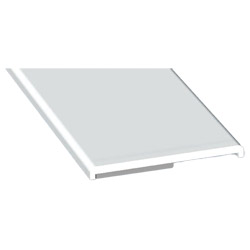 ROLLE Flachprofil 30x2,5/1,5mm SK Weiß, VE: 150m (Den letzten Meter bitte nicht verarbeiten) Produktbild