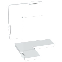 Eckverbinder 50x50x19,5mm VE: 250 Stück Produktbild