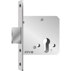 KFV Einsteck-Riegelschloss *211 PZ* für Falz- und Stumpftüren Produktbild