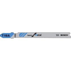 BOSCH Stichsägeblatt T 118 A *Basic for Metal* Produktbild