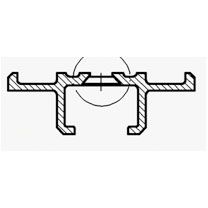 Führungsschiene KH 0130-01 Gr 500 F1 Produktbild