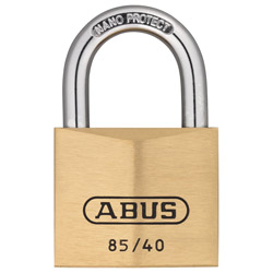 ABUS Vorhangschloss Messing 85 Produktbild