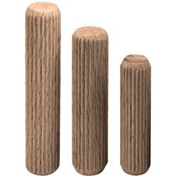 Riffeldübel 7,8x 35 mm Buche 10 kg Sack Produktbild