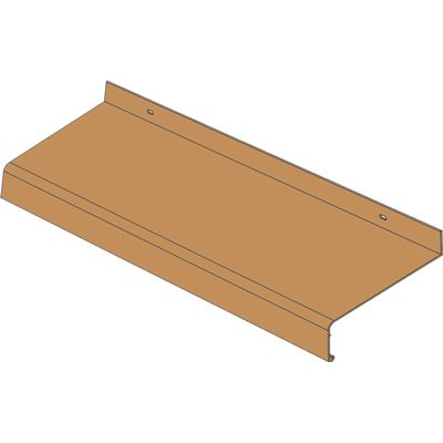 Aussenfensterbank VBH 250 Aluminium G214 mittelbronze Produktbild