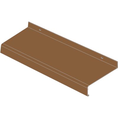Aussenfensterbank VBH 250 Aluminium G216 dunkelbronze Produktbild