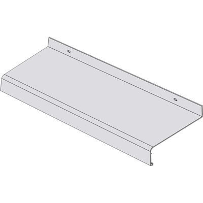 Aussenfensterbank VBH 250 Aluminium EV1 silberfarbig Produktbild