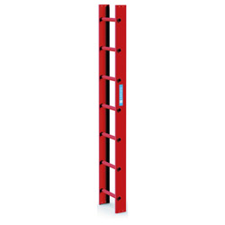 Dachleiter ziegelrot Nr 41393 2,8 mtr Produktbild