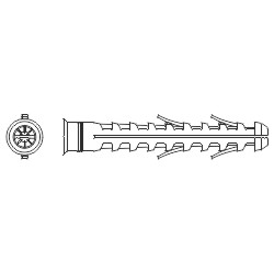 Maco Dübel für Beschlägeträger S 14 H 135 R Produktbild
