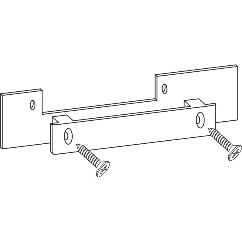 Garnitur Blende STV-E-155 weiß Produktbild