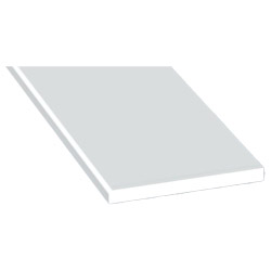 MENKE PVC-Flachprofil mit abgerundeten Ecken Produktbild