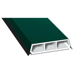 Trapez-Sprosse 52mm SK Lg. 6,00m foliert, mit zwei schwarzen Weichlippen 60 0505-167 Moosgrün Produktbild