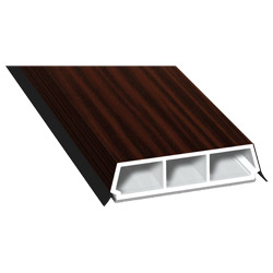 Trapez-Sprosse 52mm SK Lg. 6,00m foliert, mit zwei schwarzen Weichlippen 206 5021-167 Sapeli Produktbild