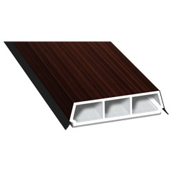 Trapez-Sprosse 52mm SK Lg. 6,00m foliert, mit zwei schwarzen Weichlippen 209 7013-167 Mahagoni Produktbild