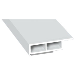MENKE PVC-Kammerprofil mit Steg, Nase und Schaumklebeband Produktbild
