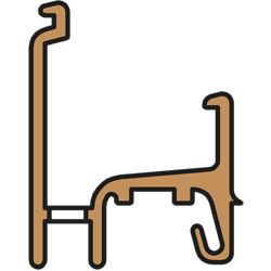 GUTMANN Regenschutzschiene Neckar 22 F Produktbild