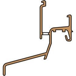 GUTMANN Regenschutzschiene Neckar 22/34 F Produktbild