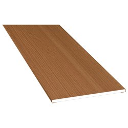 Flachprofil 80x3 mm Lg. 6,00 m foliert 315 2009-167 Streifen-Douglasie Produktbild
