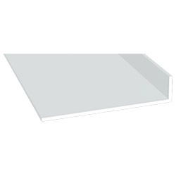 Winkelprofil 25x120x3mm Lg. 6,00m Weiß, VE: 30m Produktbild