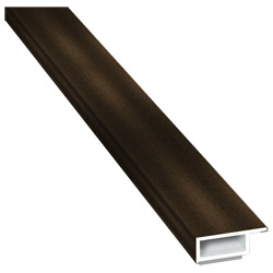 Kammerprofil 20x7mm SK Lg. 6,00m foliert mit Nase 214 0006-167 Mooreiche Produktbild