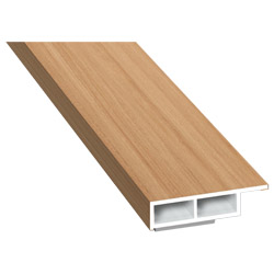 Kammerprofil 30x7mm SK Lg. 6,00m foliert mit Nase 49197 Montana Produktbild