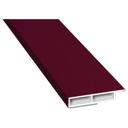 Kammerprofil 40x7mm SK Lg. 6,00m foliert mit Nase 300505-167 Weinrot Produktbild
