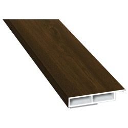 Kammerprofil 40x7mm SK Lg. 6,00m foliert mit Nase 217 8007-167 Nussbaum Produktbild