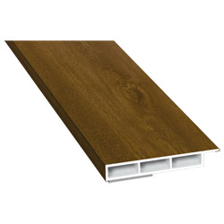 Kammerprofil 50x7mm SK Lg. 6,00m foliert, mit Nase217 8001-167 Golden Oak Produktbild