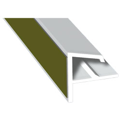 Verkleidungsprofil 23x17mm SK Lg. 6,00m Weiß, VE: 60m Produktbild