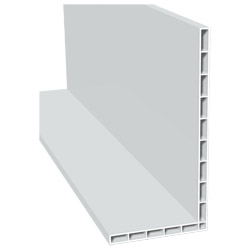 MENKE PVC-Hohlkammerwinkel scharfkantig Produktbild