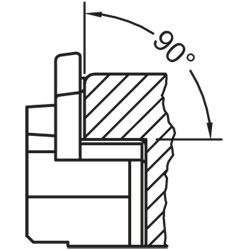 Endkappen 55/0 EPDM braun rs Produktbild