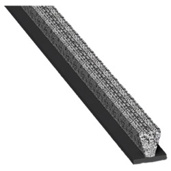 ROLLE Bürste Lg. 275m Schwarz, Höhe 6mm Produktbild