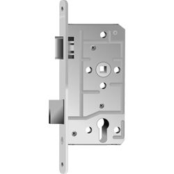 ZT-Schloss Kl.3 PZW 55/24 o.Blech kt silb lack rs Produktbild