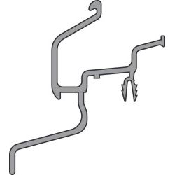Regenschiene RD 22.44 K BC 2,5 Produktbild
