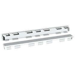 Endkappe für Hohlkammerprofil 200x20mm Weiß, VE: 50 Stück Produktbild
