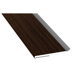 Flachprofil 40x3mm WL SK Lg. 6,00m foliert, WL Schwarz 205 2089-167 Eiche Dunkel Produktbild