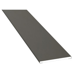 Flachprofil 50x3 mm Lg. 6,00 m foliert 70 3905-167 Quarzgrau Produktbild