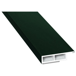 Kammerprofil 30x7 mm SK Lg. 6,00 m foliert mit Nase 61 2505-167 Dunkelgrün Produktbild