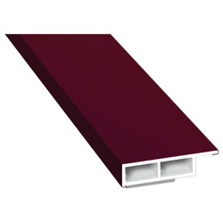 Kammerprofil 30x7 mm SK Lg. 6,00 m foliert mit Nase 300505-167 Weinrot Produktbild